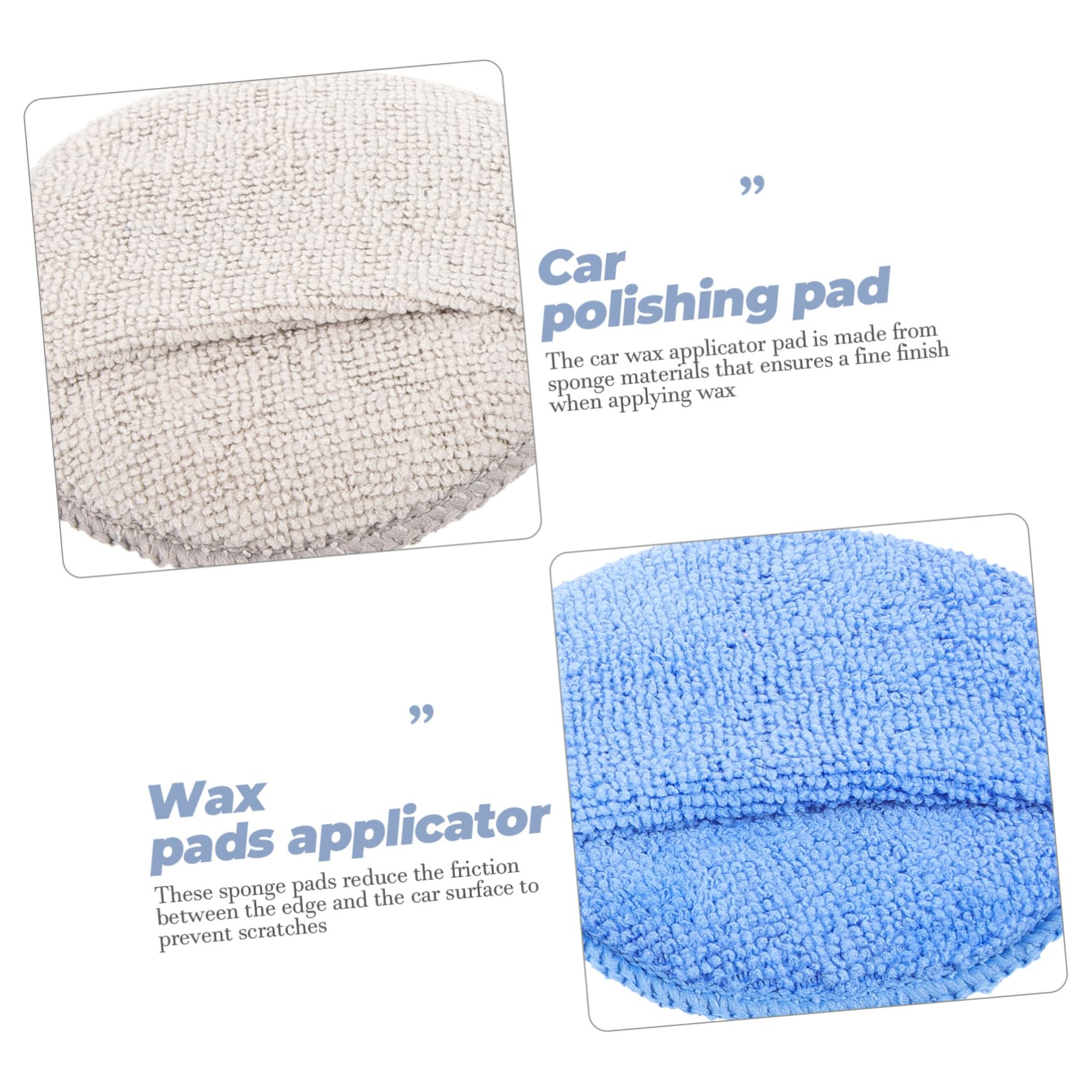 50stücke Auto Wachsapplikator Pads Mikrofaserschaum Schwämme Zum Polieren Reinigen Und Wachsen Von Hochwertige Wasch Und Polierpads Für Glänzende Oberflächen