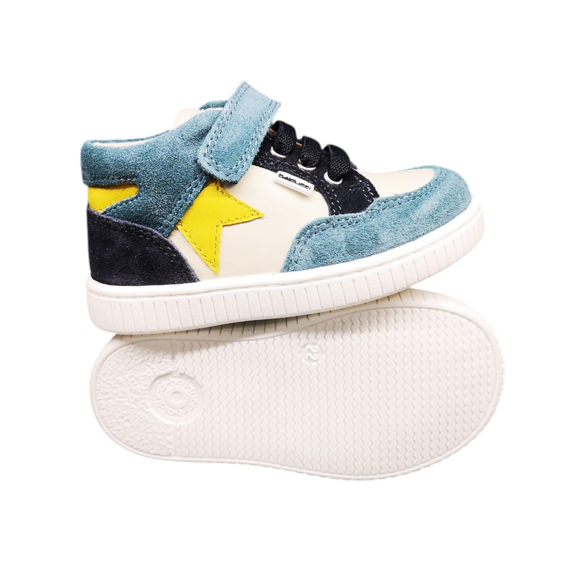 Balducci Scarpe Sneakers Primi Passi da Bambino. Chiusura a Strappo. Numerazione dal 20 al 26
