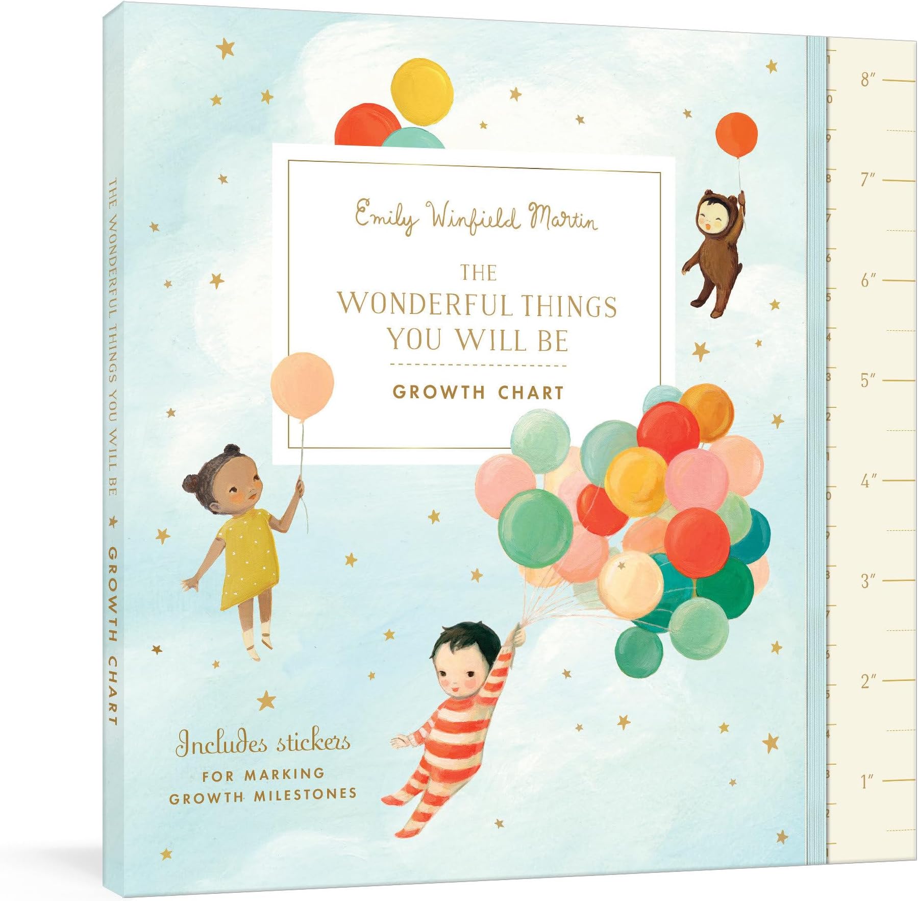 The Wonderful Things You Will Be Growth Chart: Includes Stickers for Marking Growth Milestones