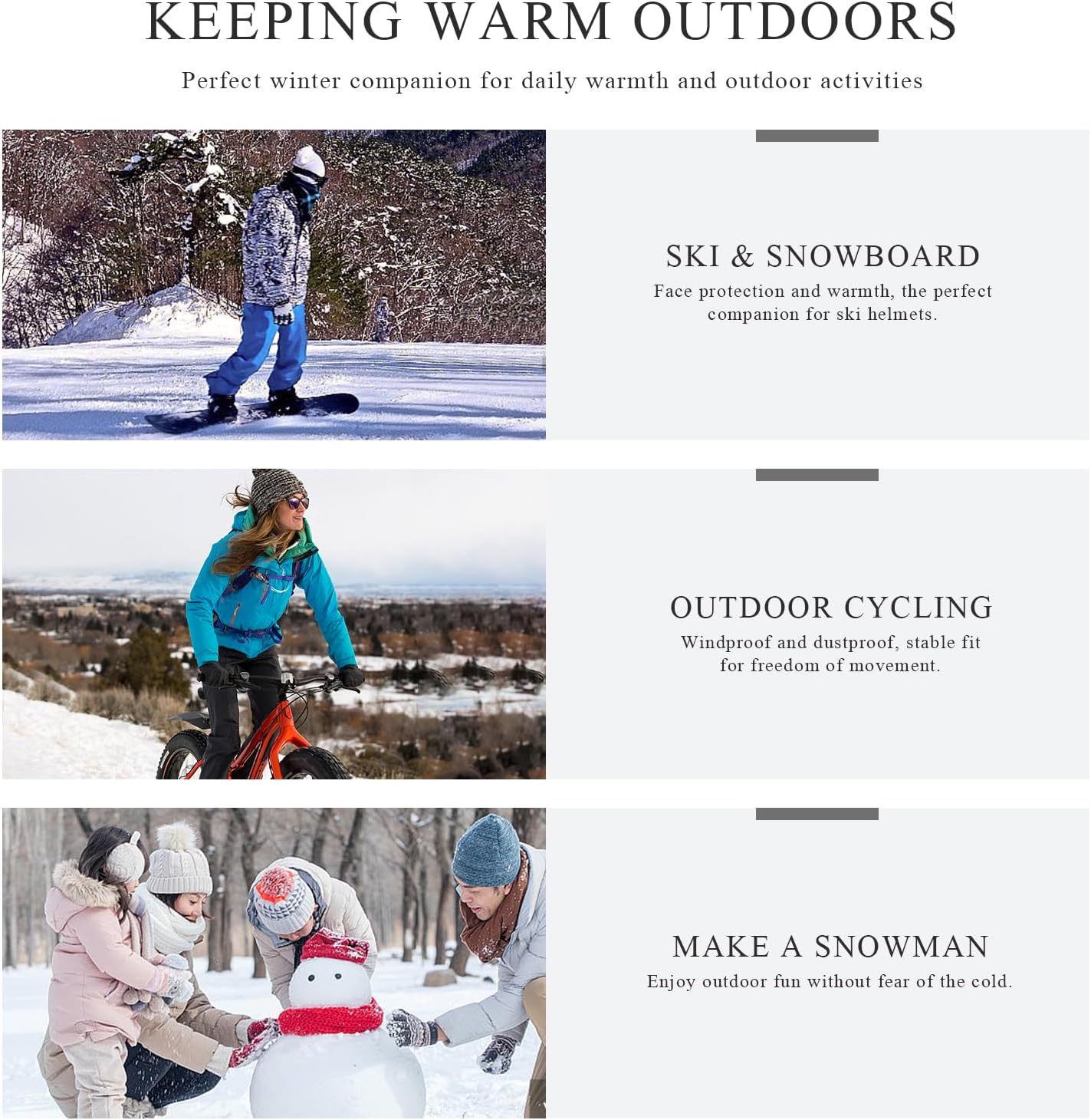 Women Girls Winter Scarf Hat Gloves 3 In 1 hooded Scarf With Mittens Cat Bear Ears Polar Fleece Hoodie Pocket - Image 6