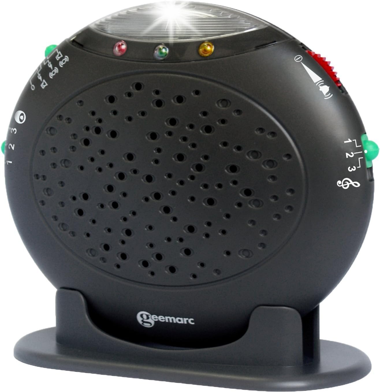 Geemarc Amplicall 10 -Telephone Ring Indicator with Extra Loud Ringer and Bright Flash- UK Version