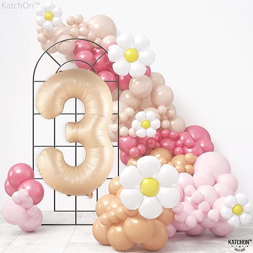 Miniatura 1271 de KatchOn, Globo dorado gigante del número 8 de 40 pulgadas, globo dorado del número 8 para decoraciones de cumpleaños de 8 años para niñas