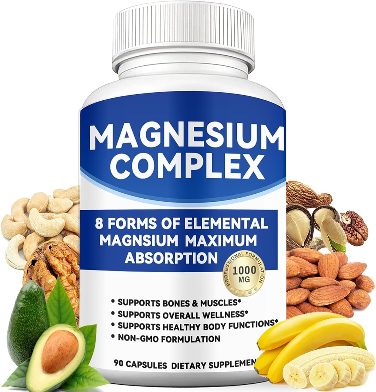 Magnesium Complex 1000mg with 8 Forms – Glycinate