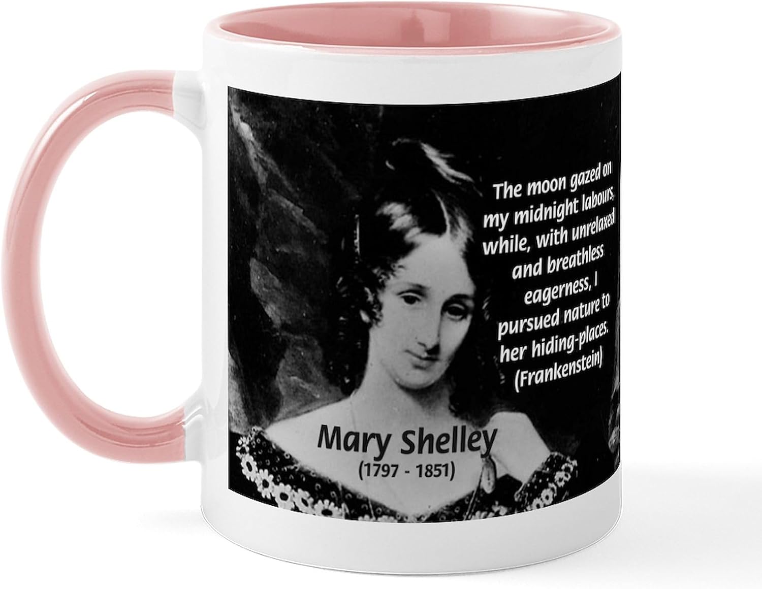 CafePress Mary Shelley Frankenstein Mug 11 oz (325 ml) Ceramic Coffee Mug