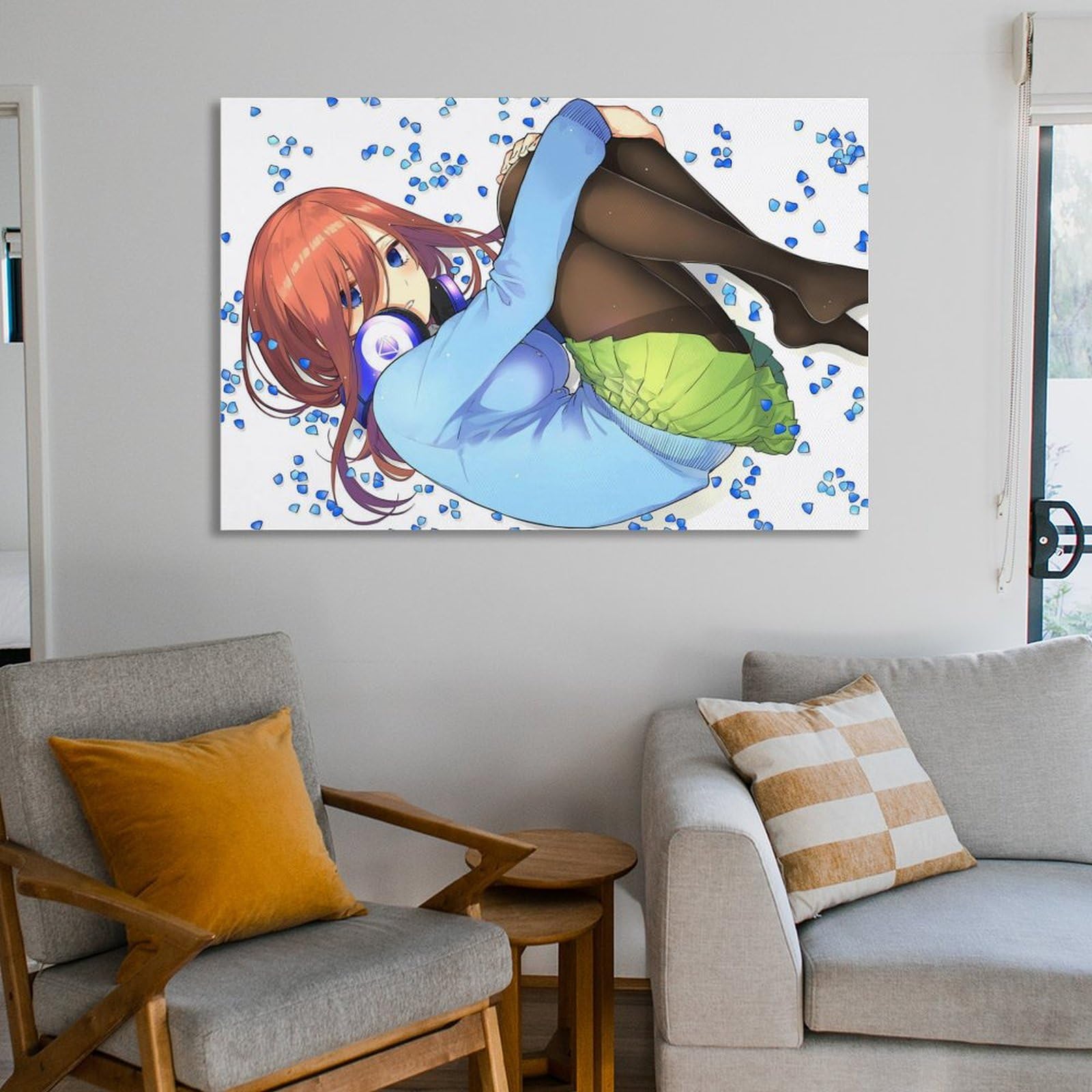 Amazon.co.jp: 五等分の花嫁 中野三玖 ポスター アートパネル 絵画
