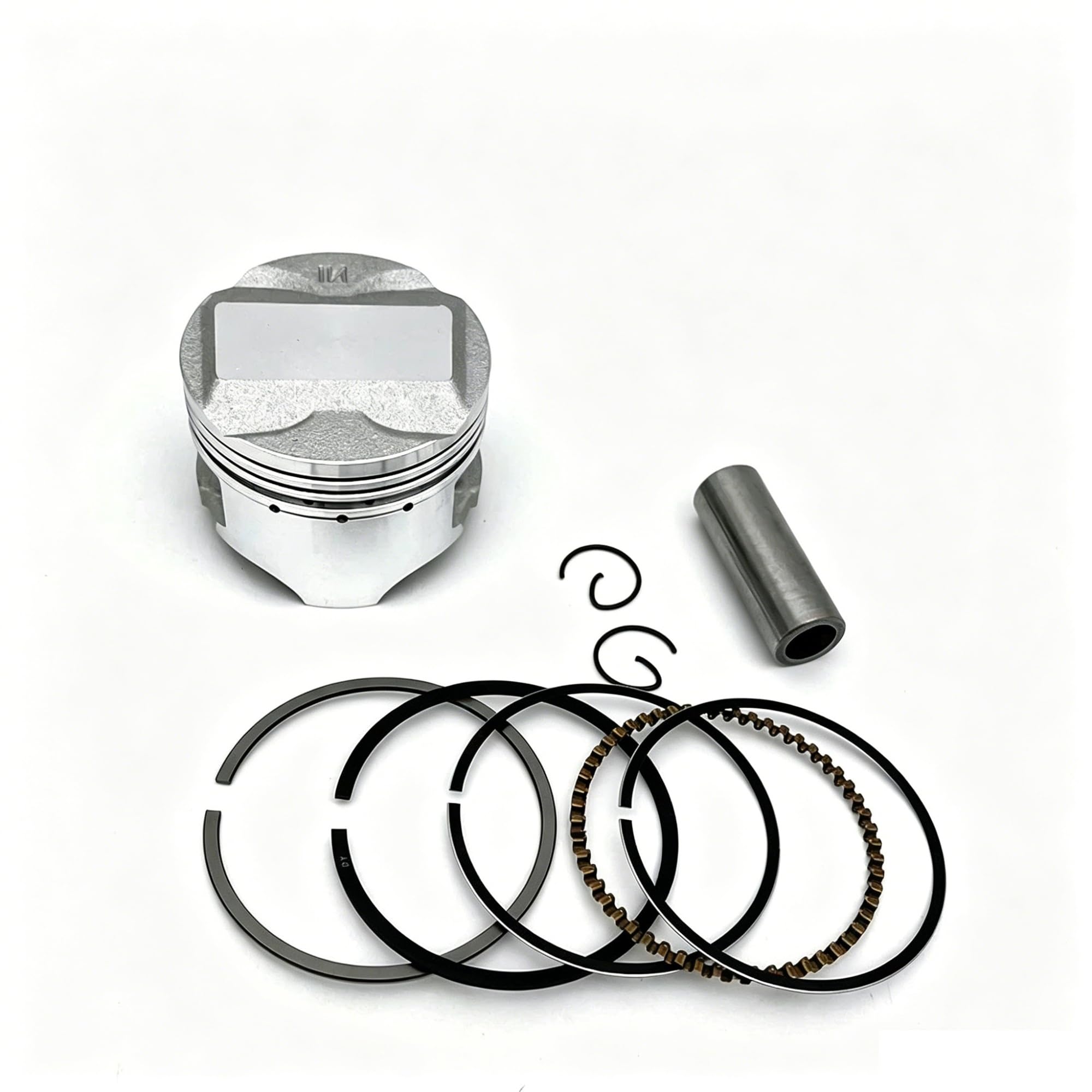 Fasce Elastiche Per Daelim Per VF125 Per VT125 Per VF 125 (4 Valvole) 56,75 Mm 57 Mm 57,25 Mm 57,5 ​​mm Alesaggio 56,5 Mm STD Kit Fasce Elastiche Pistone(75 (57.25mm))