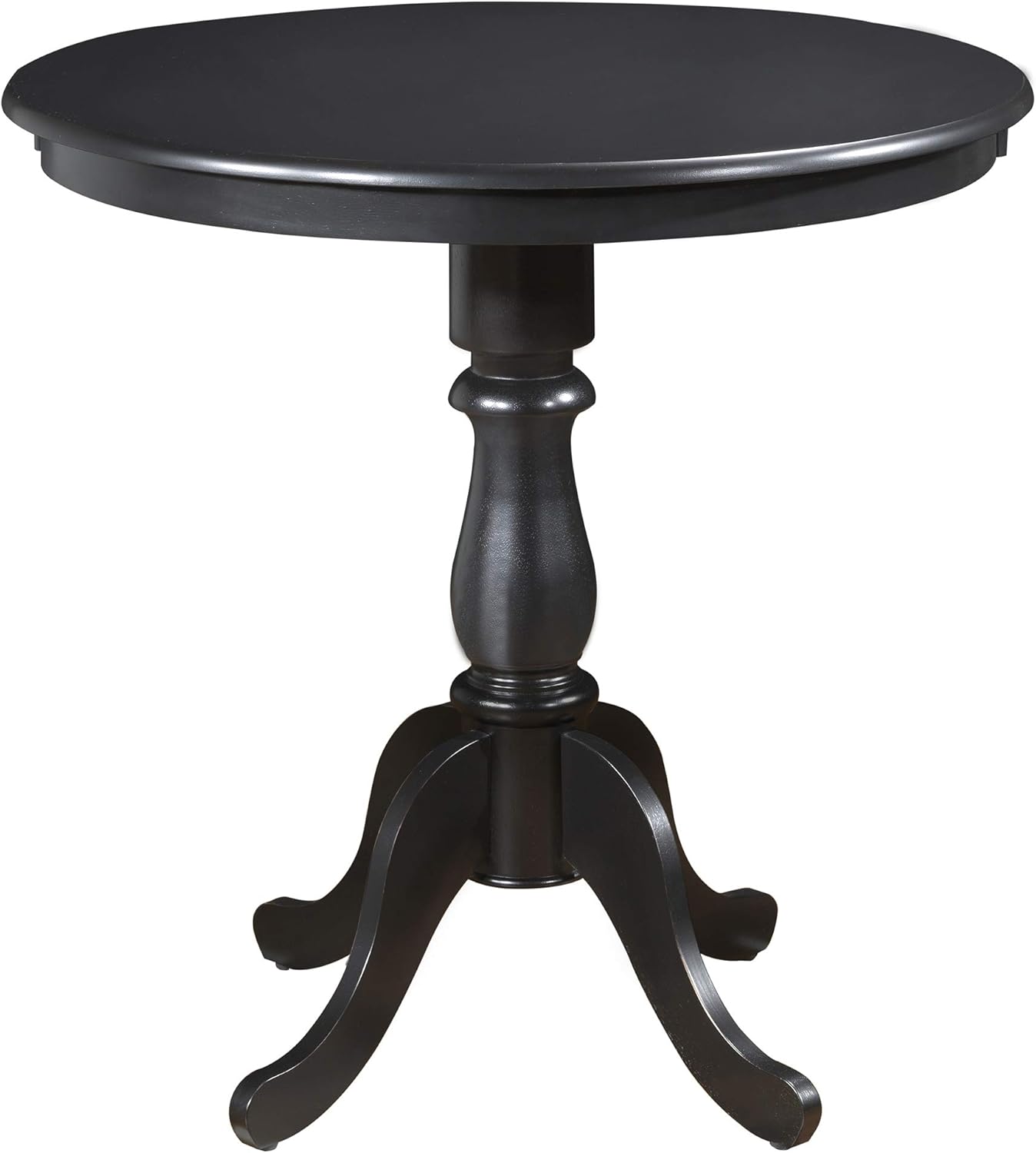 Carolina Chair & Table A3636B-AB Counter Height Bar Table, 36 Inch, Antique Black : Home & Kitchen