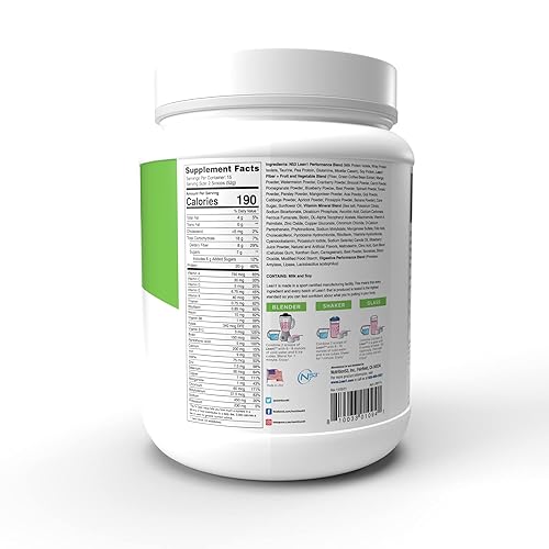 Miniatura 7 de Nutritio - Fresa Lean1, 15 tina de servir, reemplazo de comida para quemar grasa n53