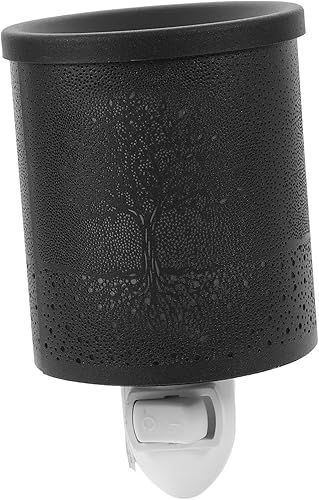 Miniatura 2 de HOMSFOU 3 piezas de quemador de aceite aromático pequeño calentador de oficina pequeño calentador de regalo velas de cera de fragancia calentador