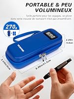 YOUSHARES Inzulinhűtő táska diabéteszhez hőmérővel és 2 jégakkuval 3