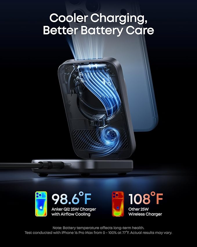 Anker Prime Estación de Carga Inalámbrica 3 en 1 y Cargador USB C miniatura 8