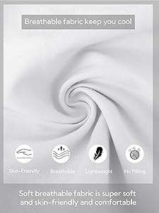 keriffe Women's Summer Casual Pants Loose Fit Beach Pants High Waist Drawstring Wide Straight Leg Palazzo Trousers Pockets