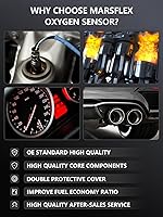 Vista 7 de Marsflex Sensor de oxígeno O2 234-4622 13355 Downstream calentado compatible con Toyota Camry Avalon Sienna 4Runner RAV4 Solara Matrix Lexus ES300