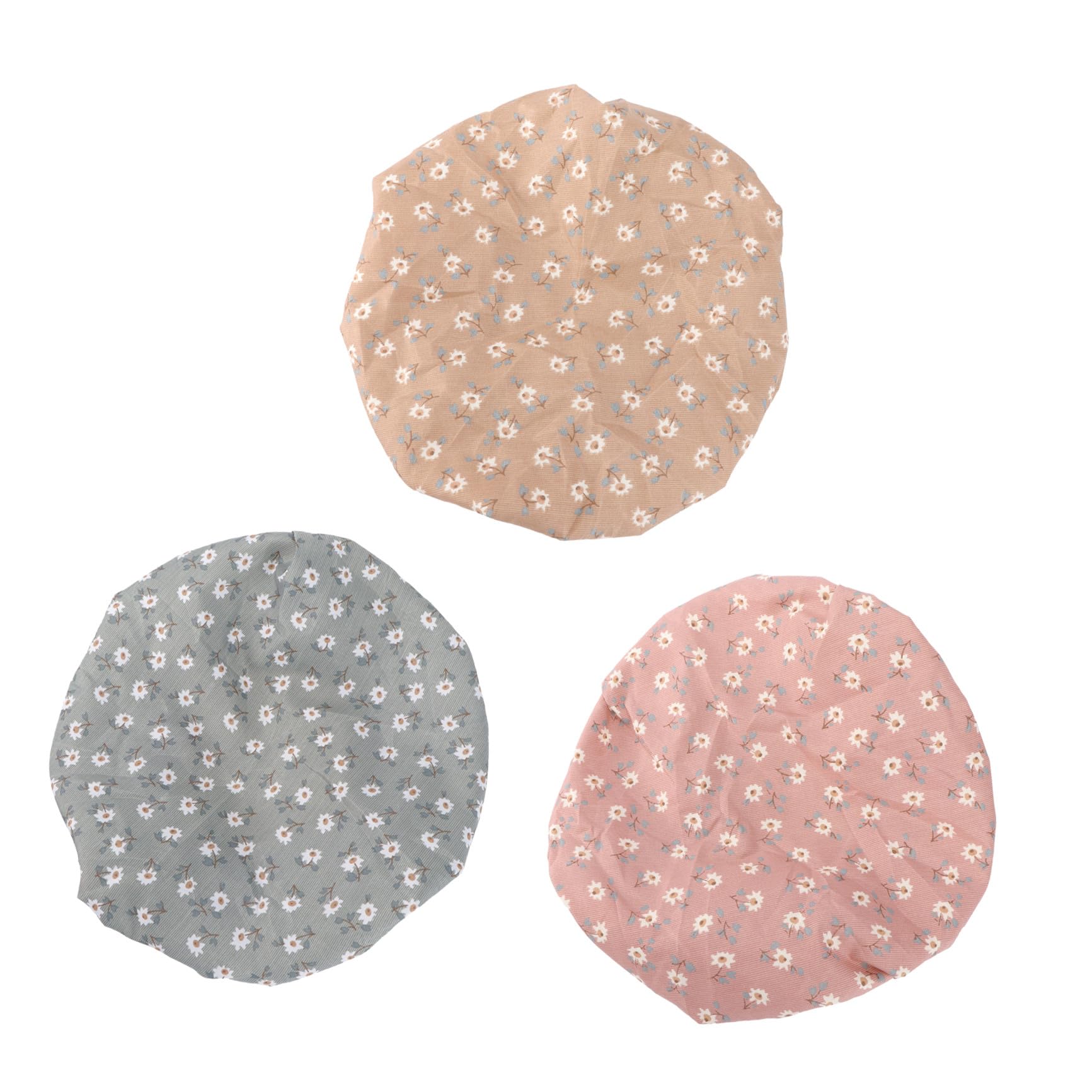 Housoutil 9 Piezas gorro ducha gorro de ducha shower cap gorras impermeables gorra impermeable sombrero impermeable gorro de piscina cabello gorra de pelo gorro de natación Perder