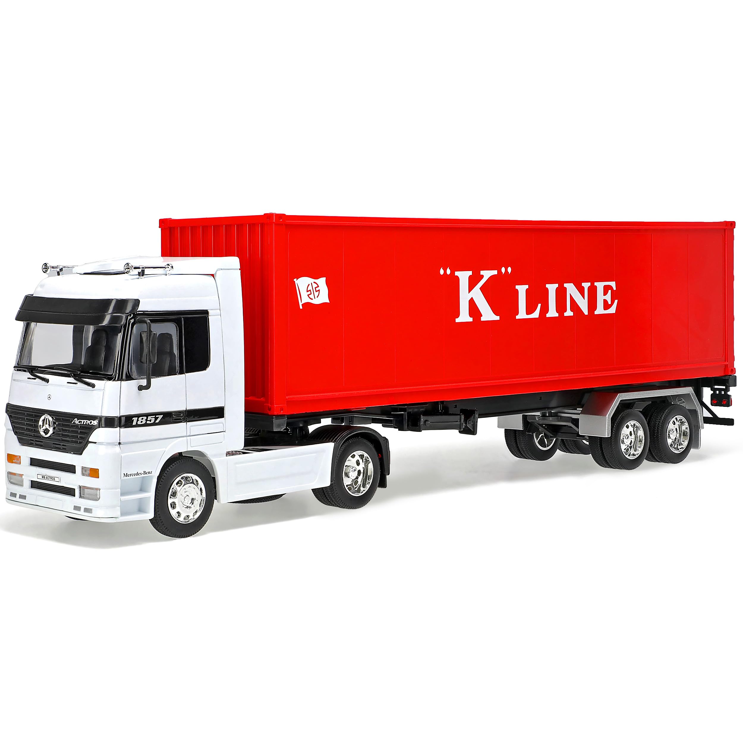 Welly Mercedes-Benz Actros 1857 40' Container K Line LKW Truck