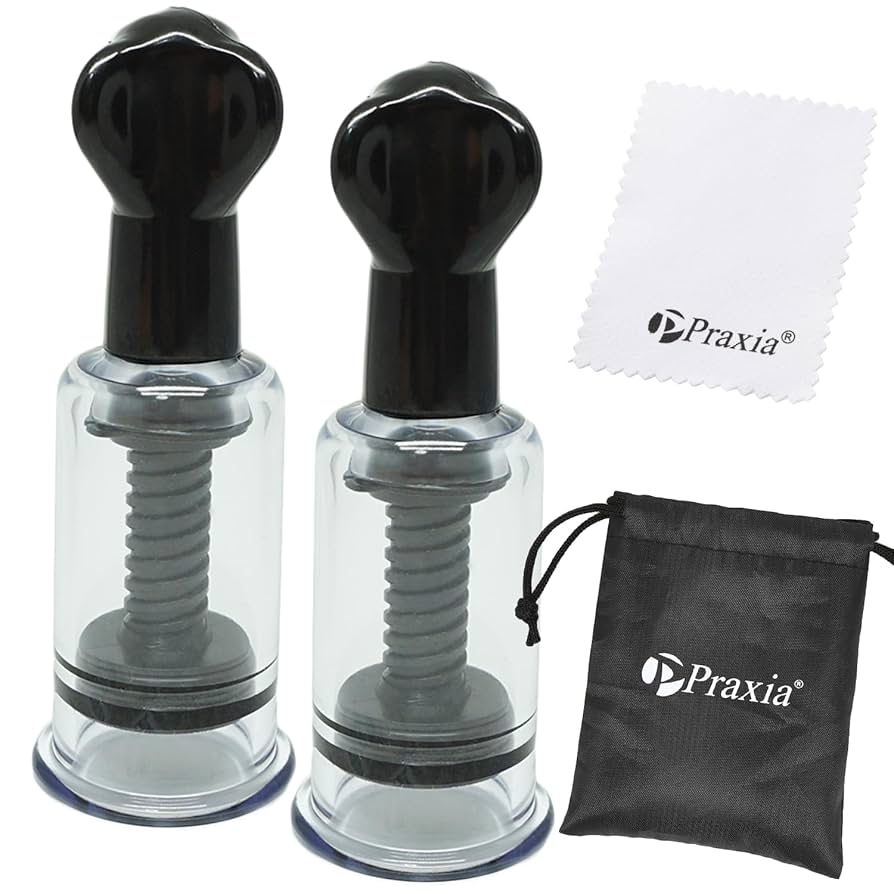 Amazon.co.jp: Praxia ニップルサッカー 乳首 吸引 乳頭吸引器