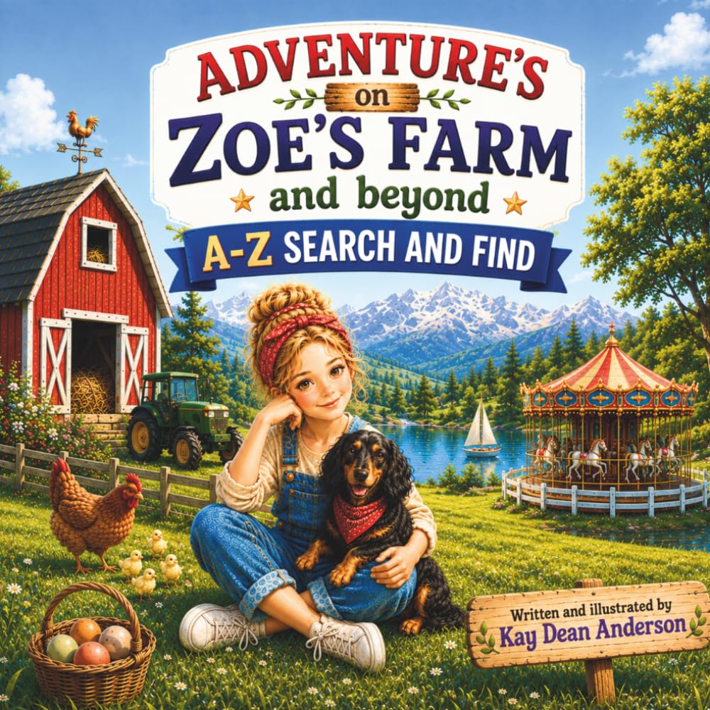 Zoe's Farm and Beyond ABC Search and Find.: Explore, discover, and find something new on every page. (Adventures on Zoe's Farm.)