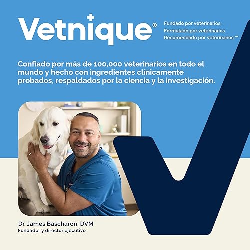 Miniatura 8 de Vetnique Glandex Golosinas Masticables Suaves para Glándulas Anales con Calabaza para Perros Enzimas Digestivas, Suplemento de Fibra con Probióticos