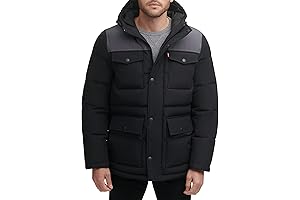 Levi's Men's Arctic Cloth Warm Quilted Lined Winter Parka
