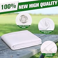 Vista 4 de Aikeec - Pantalla de impacto para simulador de golf: Pantalla de impacto de golf de 7 mm de espesor para entrenamiento en interiores/hogar/garaje