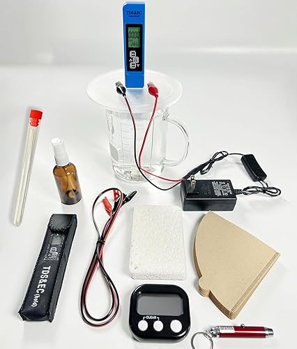 Kit generador de plata coloidal, alambre de plata puro 99.99%, 9999 puro (12V) 111