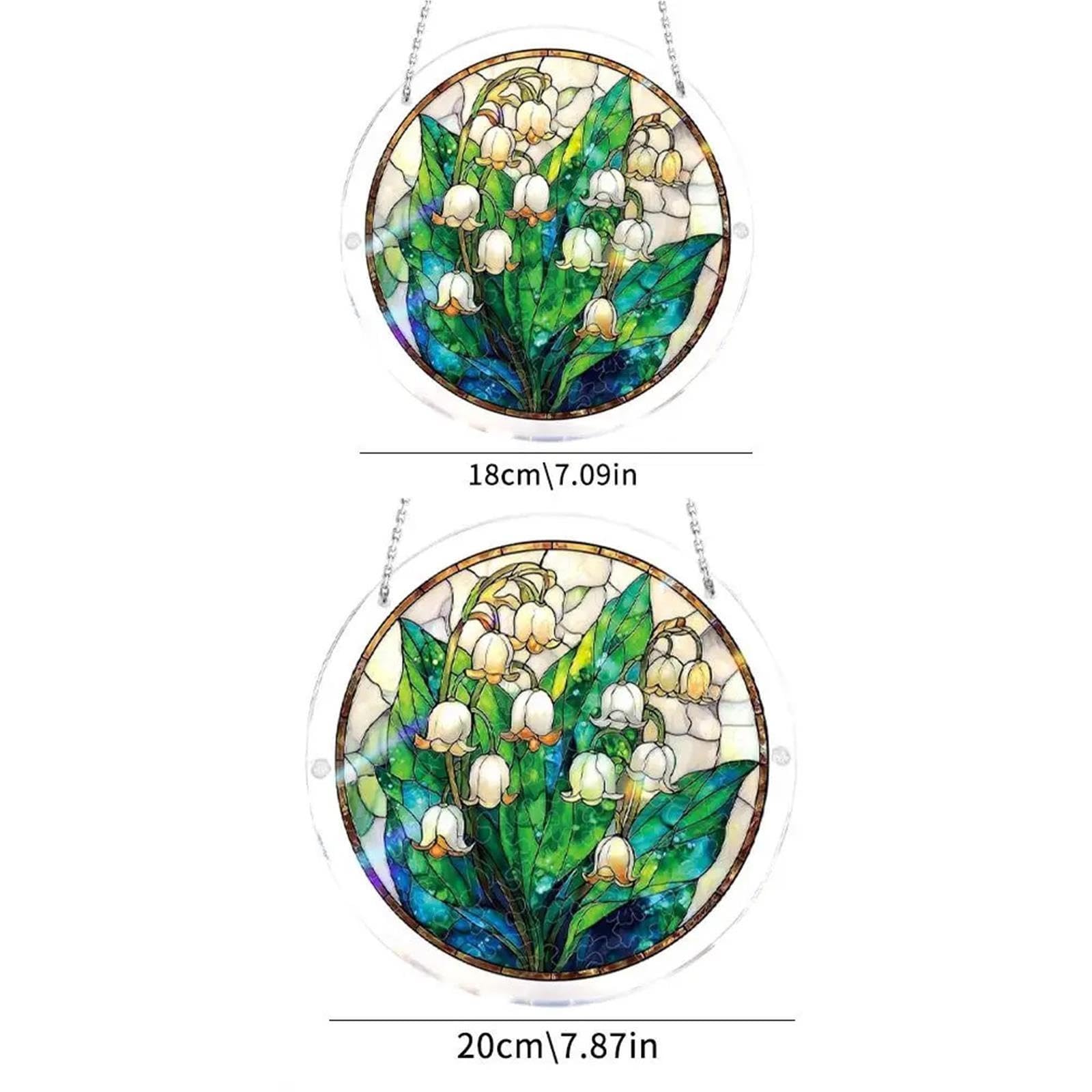 Puzzle acrilico Suncatcher da appendere alla finestra