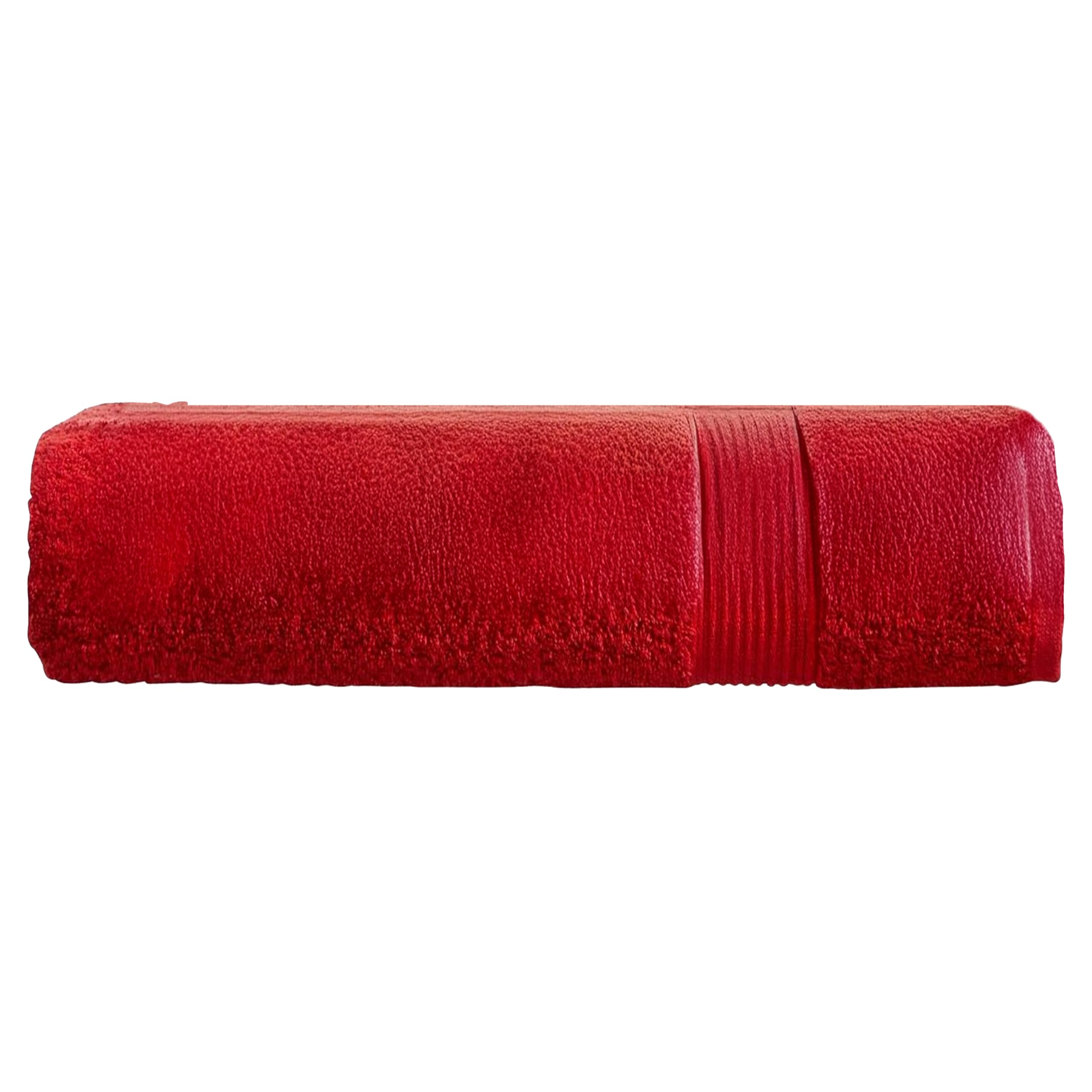 Olivia Rocco Egyptian Cotton Towels, Home Collection Towel 500 GSM, Bath Towel Red