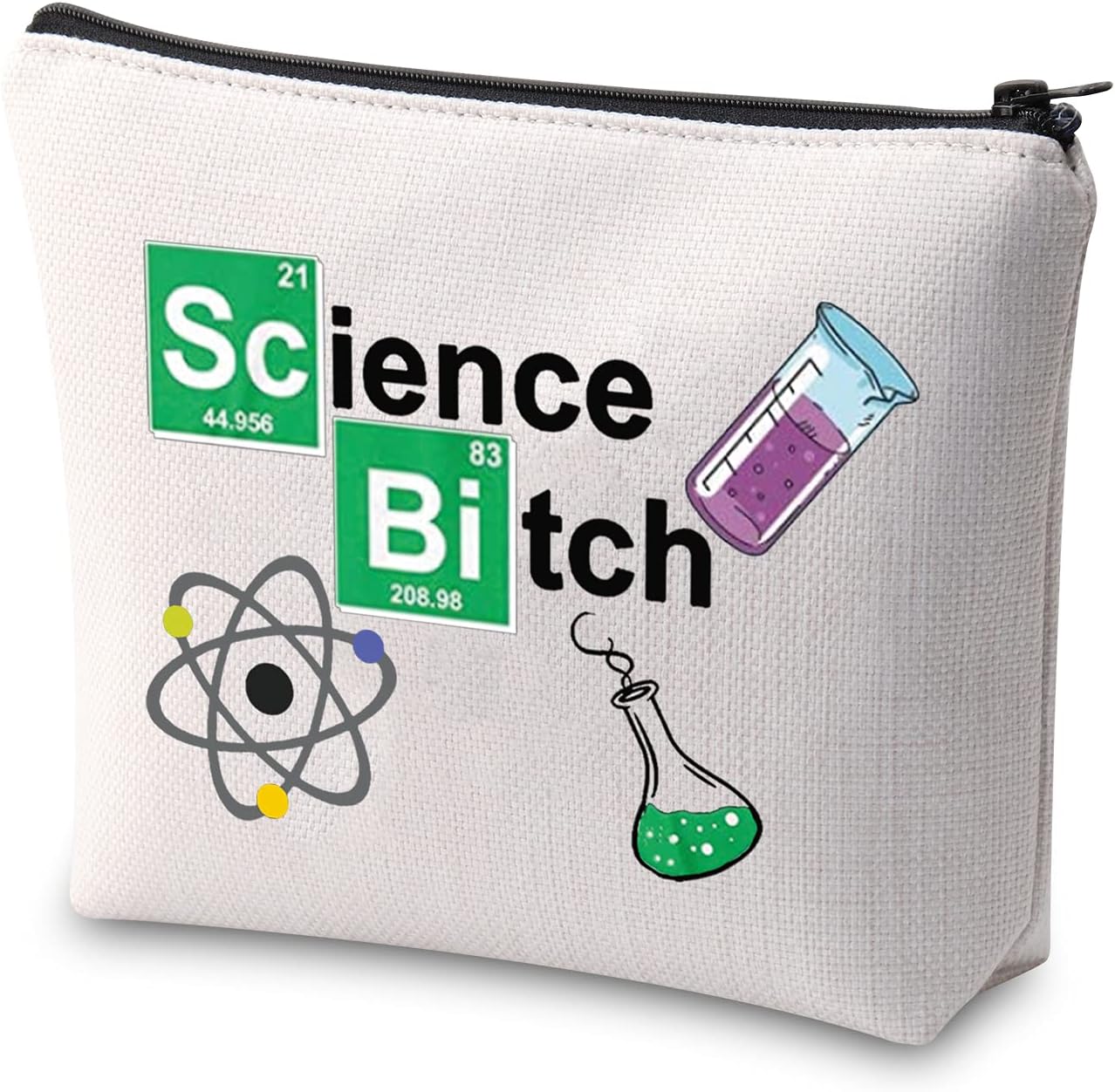 Chemist Gift Biology Chemistry Gift Science Bitch Funny Cosmetic Bag