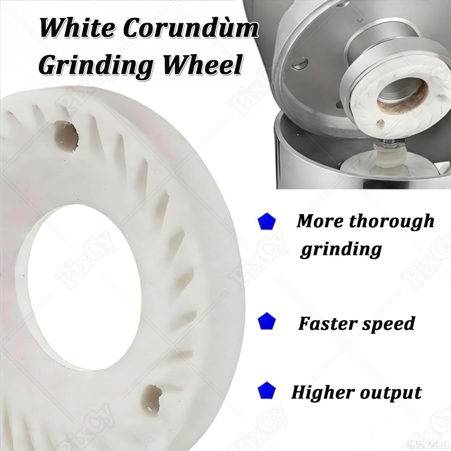 Professional Peanut Butter Grinder Machine 1100W, 15kg/h High Productivity Electric Grain Mill for Commercial & Home Use, Makes Almond, Cashew, Sesame Sauce