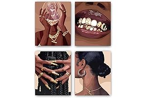 Enticing African American Woman Art for a Sexy Bedroom Decor