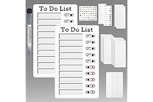 Chore Checklist Board: Portable Dry Erase Task Board for Enhanced Organization