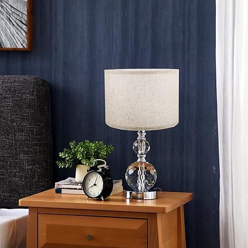 Miniatura 2 de Didiseaon Pantalla para lámparas de mesa, pantalla decorativa de tela, luz de repuesto, fácil de instalar