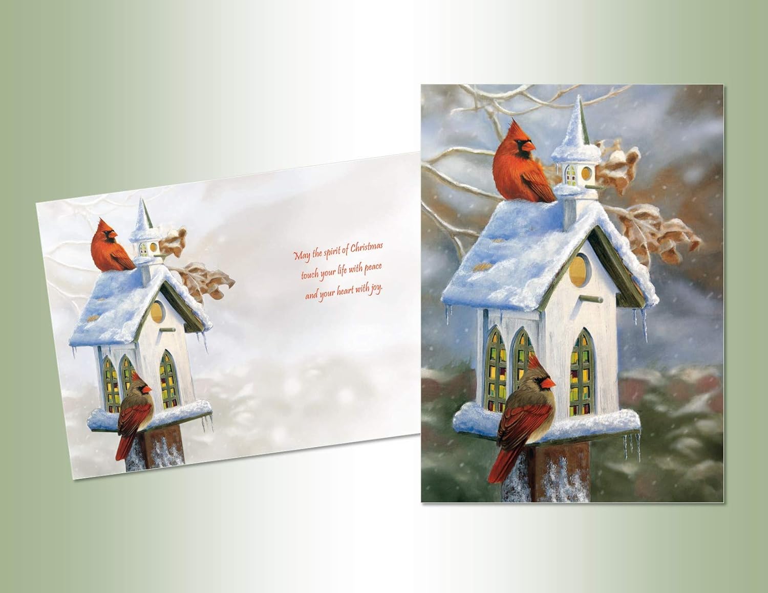 Performing Arts Full Color Inside Church Birdhouse Stationery Paper, 52598-18