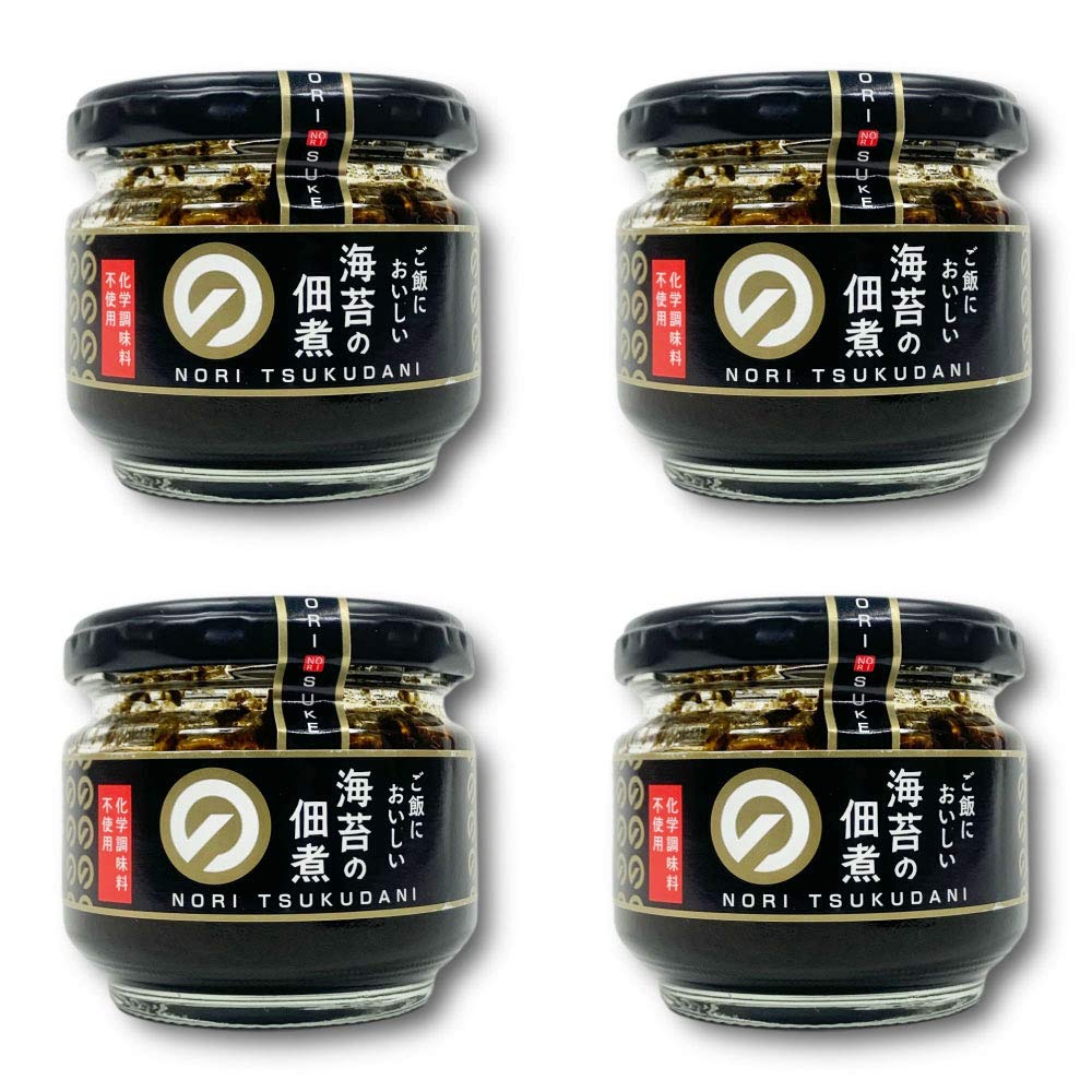 Amazon | のりすけご飯においしい海苔の佃煮（化学調味料無添加）90g×4
