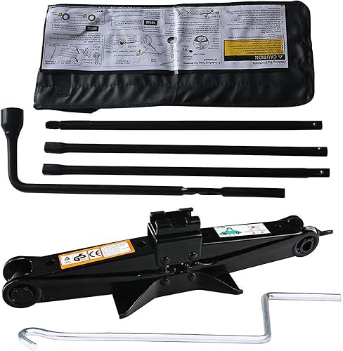 Kit de herramientas de reparación de neumáticos de repuesto para Chevrolet GMC Silverado Sierra 1500 2500 3500 (2000-2014) con gato de tijera de