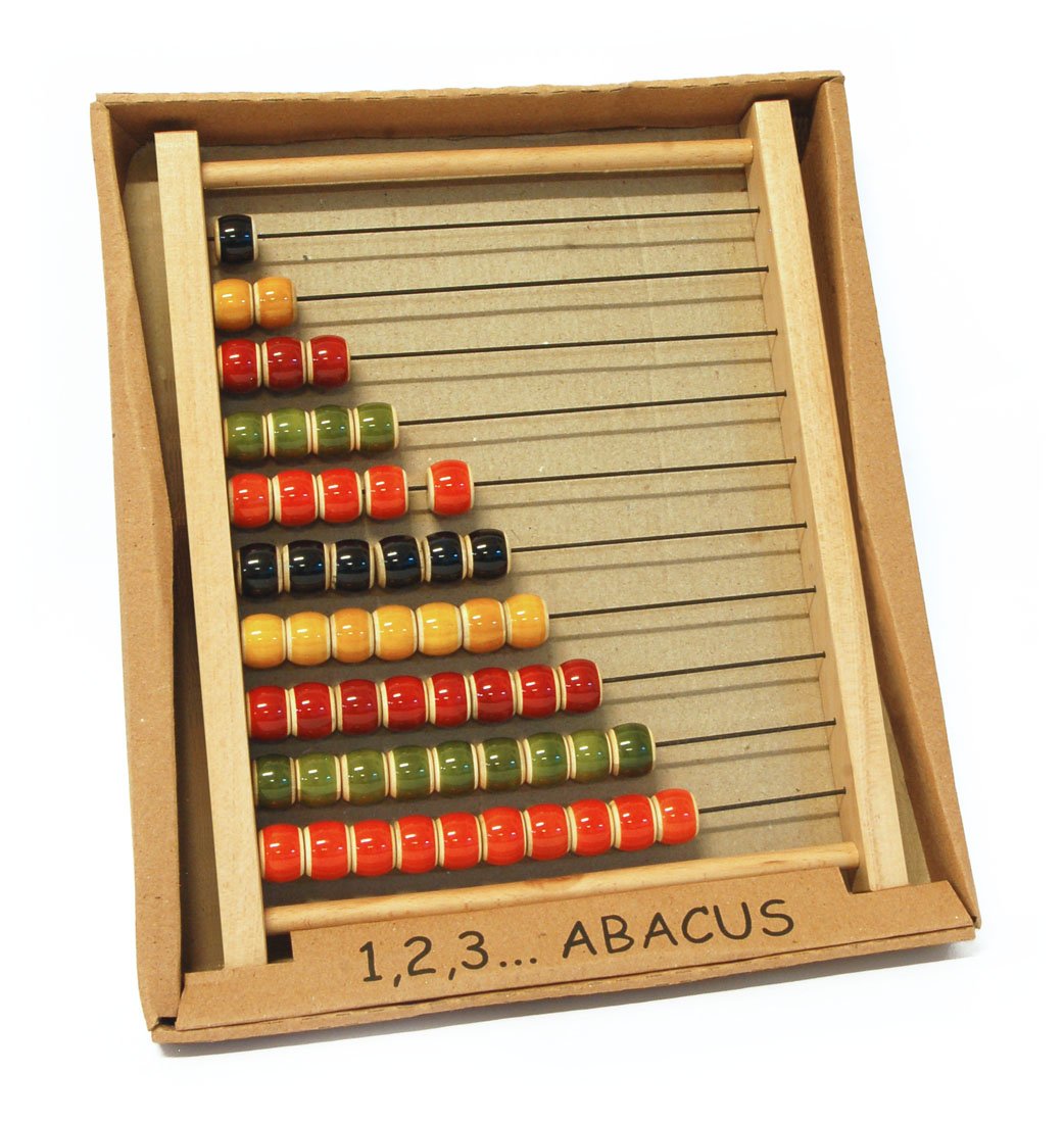 Buy MAYA ORGANIC Handcrafted Wooden Counting Toy: 1,2,3.. Abacus