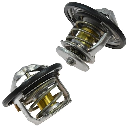 AC Delco 185 and 180 Degree Front and Rear Thermostat Kit for Duramax