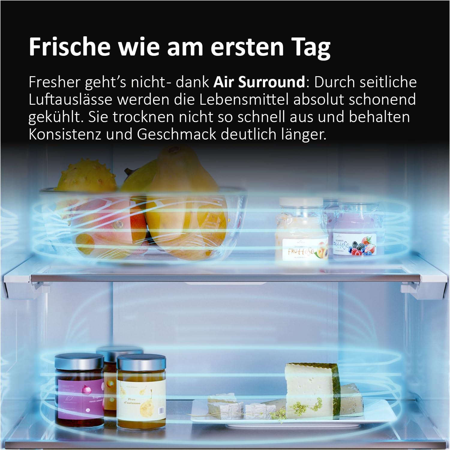 Haier Kühl-Gefrierkombination 3D 60 SERIES 3 PRO HTR3620CNMG I 2,05 m, No Frost I Energieeffizienzklasse C I Kühlschrank mit Gefrierfach freistehend, Fassungsvermögen 414L I Fresh 0°-Fach
