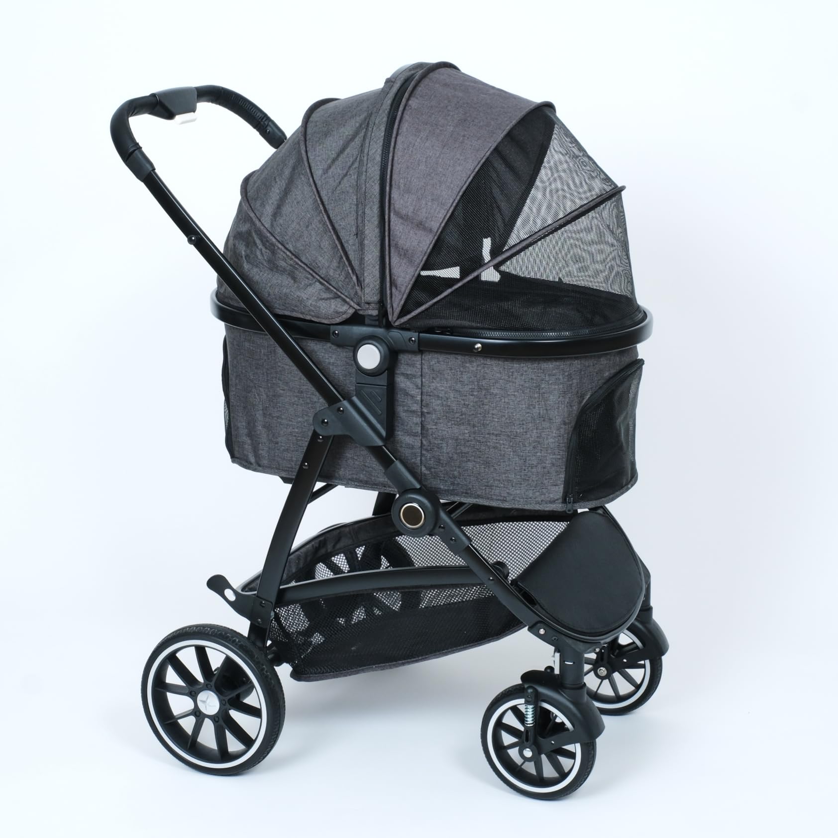 Amazon.co.jp: WONDER LEAD 4輪ペットカート 分離型 ペットバギー  