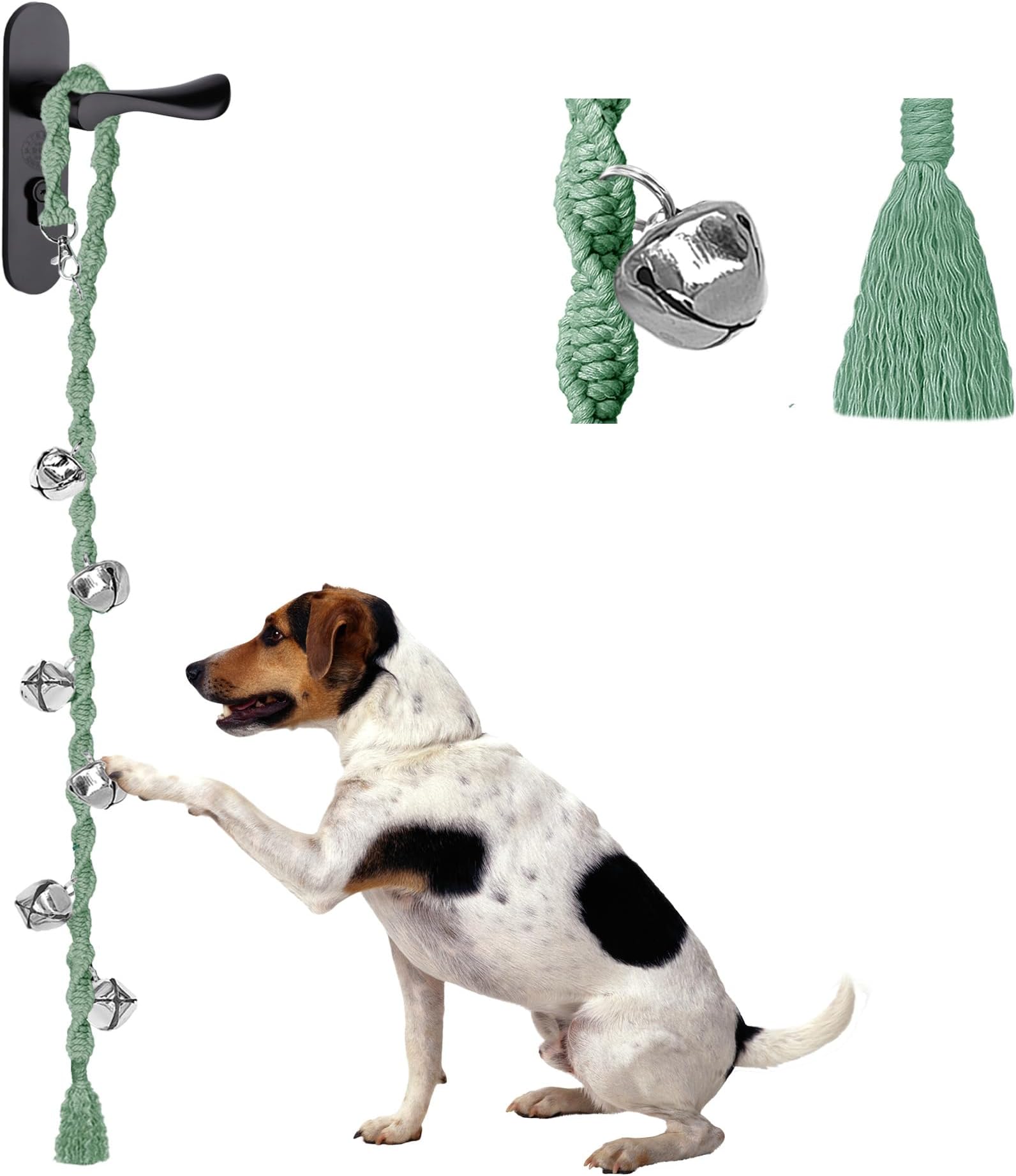 Pet Heroic Dog DoorBells for Potty Training & House