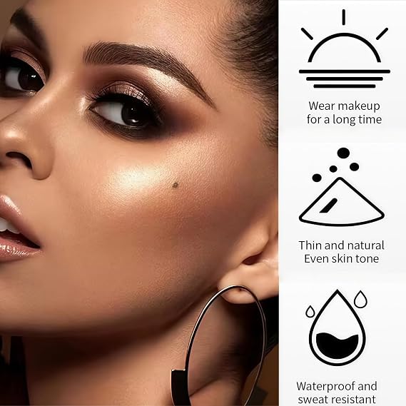 Cool Toned Contour Stick,Grey Cream Bronzer for Face,Long-Lasting Makeup,Creamy Contour Wand,Lightweight Stick,Ideal as Gifts for Women,Smooth Balm Texture,All-Day Wear,Unique Design(Cold Brown)