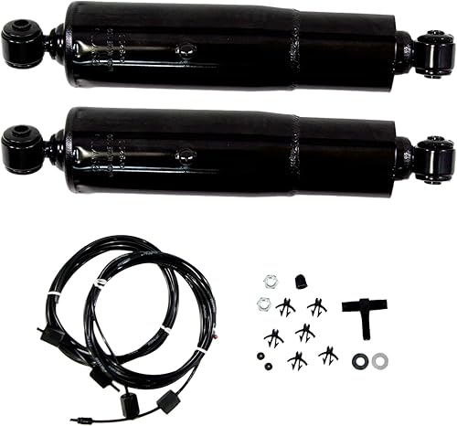 Miniatura 8 de Gabriel 49127 HiJackers - Amortiguadores de aire traseros ajustables para Ford Bronco, E-100, E-200, E-300, F-100, F-250, F-350 Jeep Cherokee, Grand