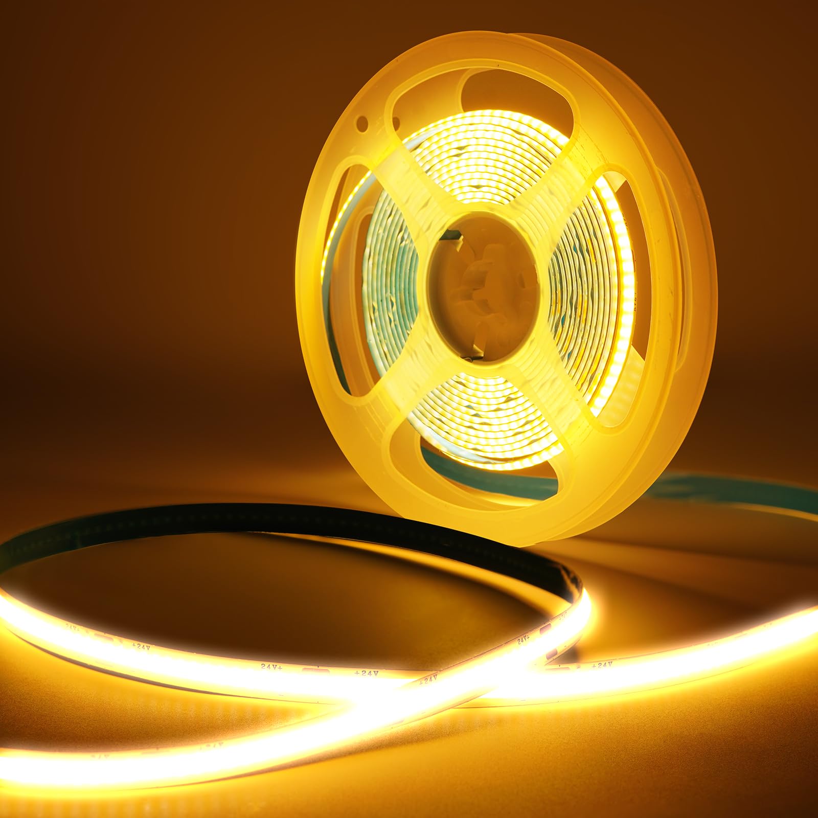 TK99SW COB LED Strip 3 m, Warm White 2700K, Dimmable 24V — image 1