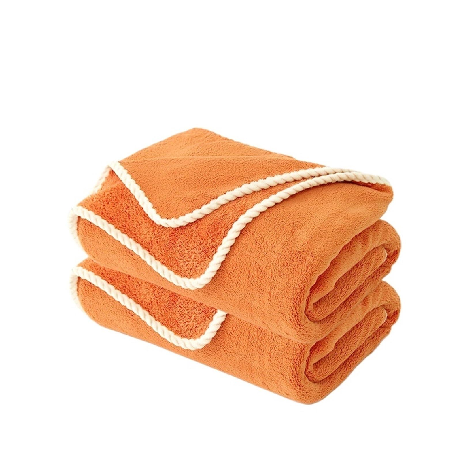 ZYAYNG 2pc 90x180cm Extra Large Bath Towel Ultra Absorbent Quick-Dry, Sheet For Spa, Hotel, Home Use For Bathroom(Color1)