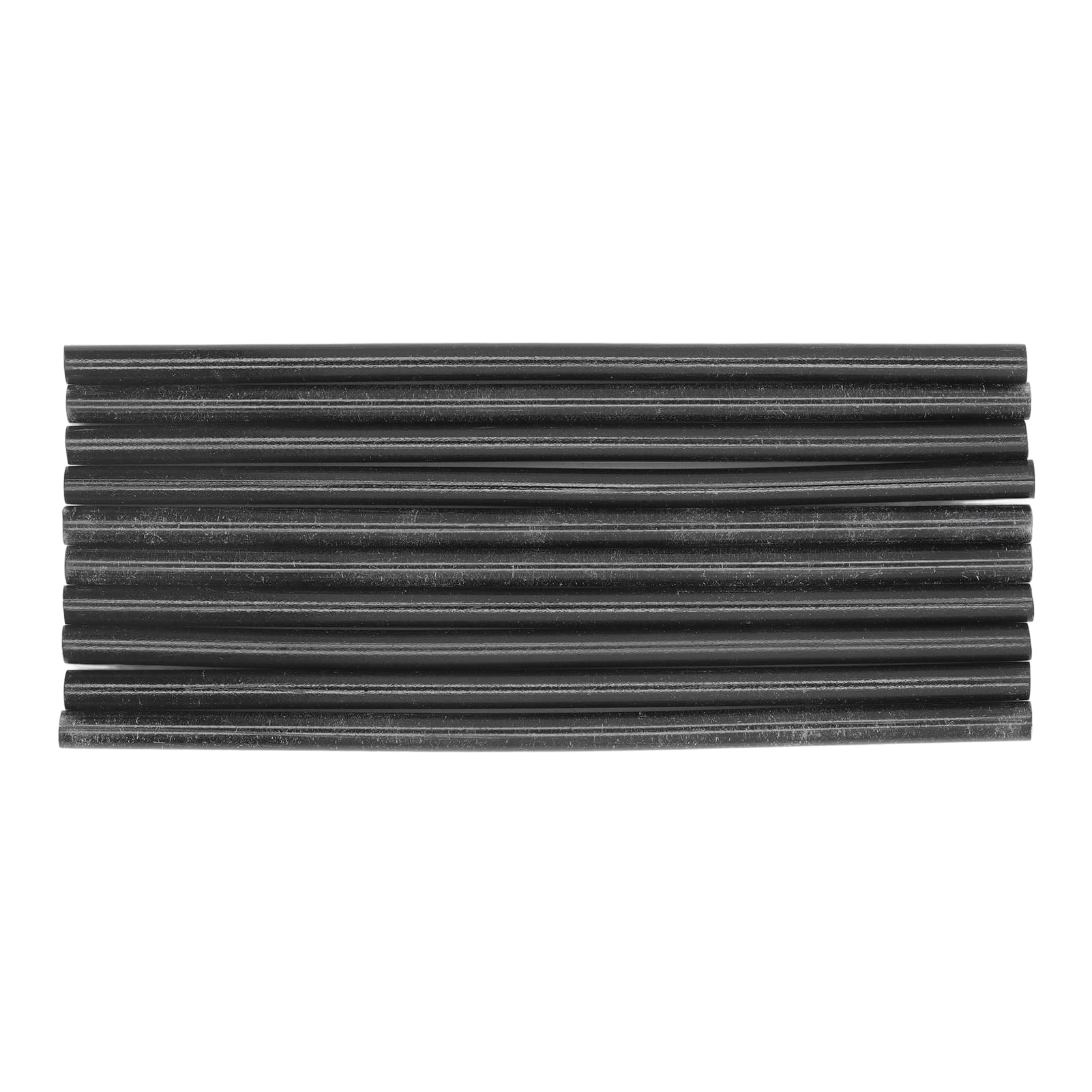 Barras de pegamento caliente negras, 38 piezas de 0,43 x 10,63 pulgadas, resina EVA, fuerte adherencia, barras de pegamento termofusible sin olor, tiras para coche, bricolaje,