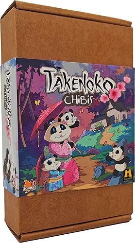 Bombyx - Takenoko Chibis Refresh - Board Game Expansion - Ages 8 Plus - 2-4 Players - 45-60 Minutes Playing Time