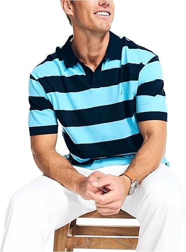 Miniatura 4 de Nautica Polo de ajuste clásico a rayas para hombre