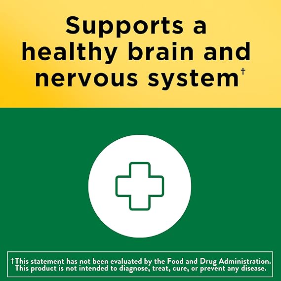 Nature Made Super B Complex with Vitamin C and Folic Acid, Dietary Supplement for Cellular Energy Support, 60 Tablets, 60 Day Supply