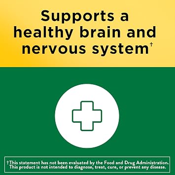 Nature Made Super B Complex with Vitamin C and Folic Acid, Dietary Supplement for Cellular Energy Support, 60 Tablets, 60 Day Supply