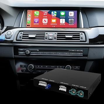 Road Top Wireless CarPlay Interface Decoder for BMW NBT System | 1 2 3 4 5 6 7 Series X1 X3 X4 X5 X6 2012-2016 Year, Support Wireless Android Auto/Mirrorlink